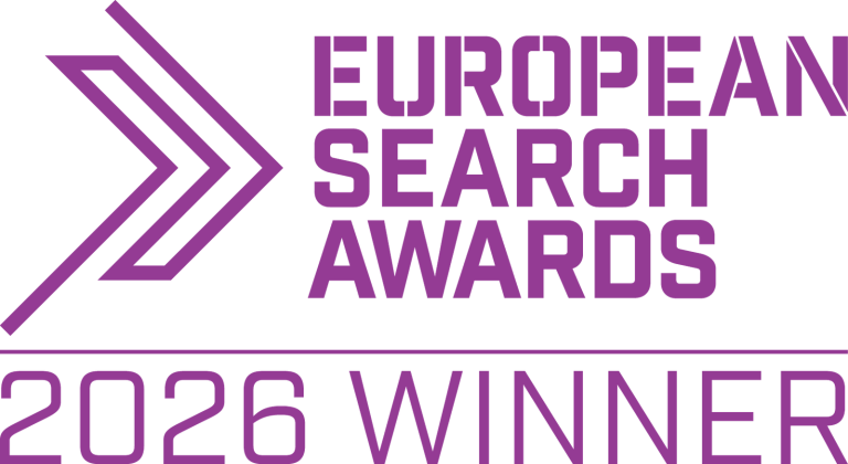European Search Awards 2026 winner badge, Best AI Search Software Solution